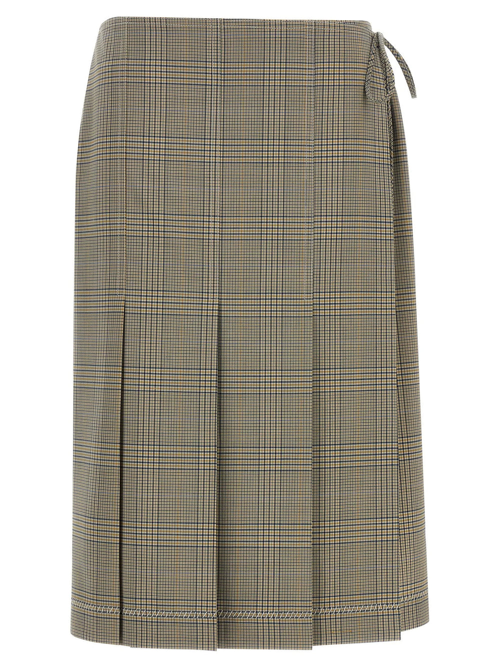 Marni Gray Polyester Midi Skirt - IT38