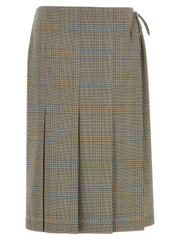 Marni Gray Polyester Midi Skirt - IT38