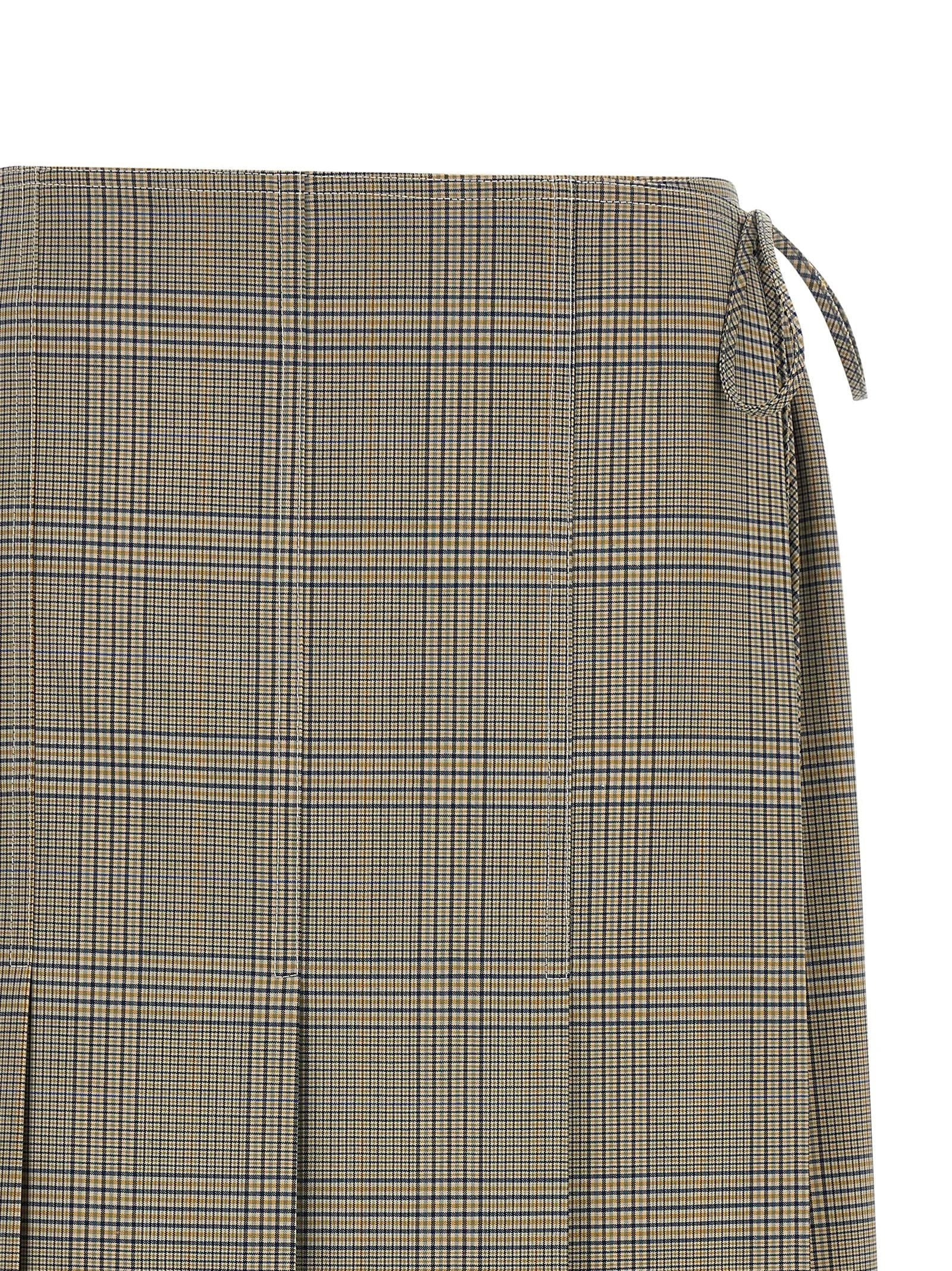 Marni Gray Polyester Midi Skirt - IT38