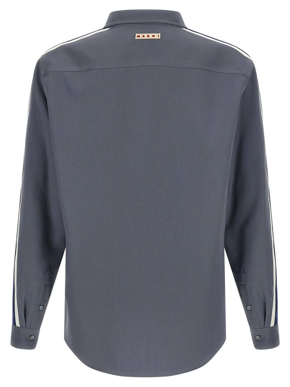 Marni Gray Virgin Wool Blouse