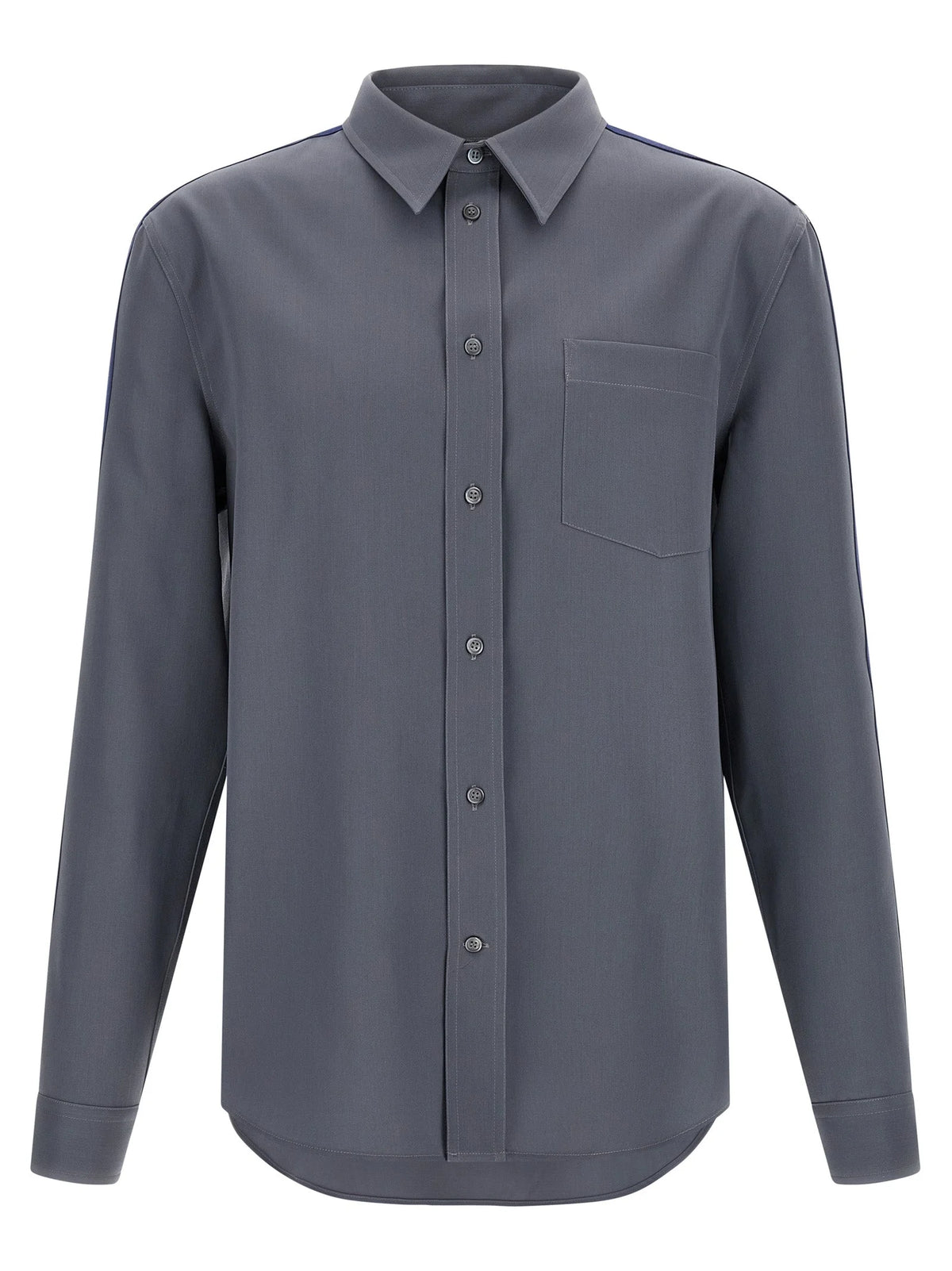Marni Gray Virgin Wool Blouse
