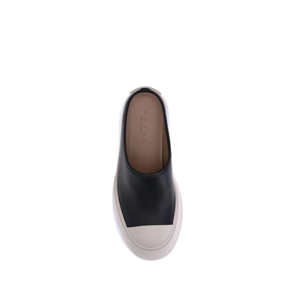Marni Leather Mules - Flats