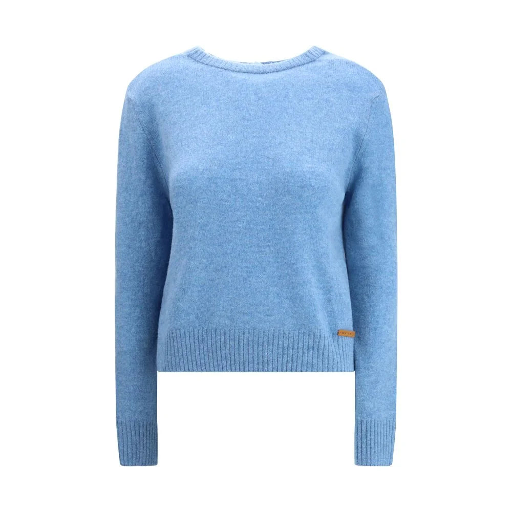 Marni Light Blue Cashmere Sweatshirt