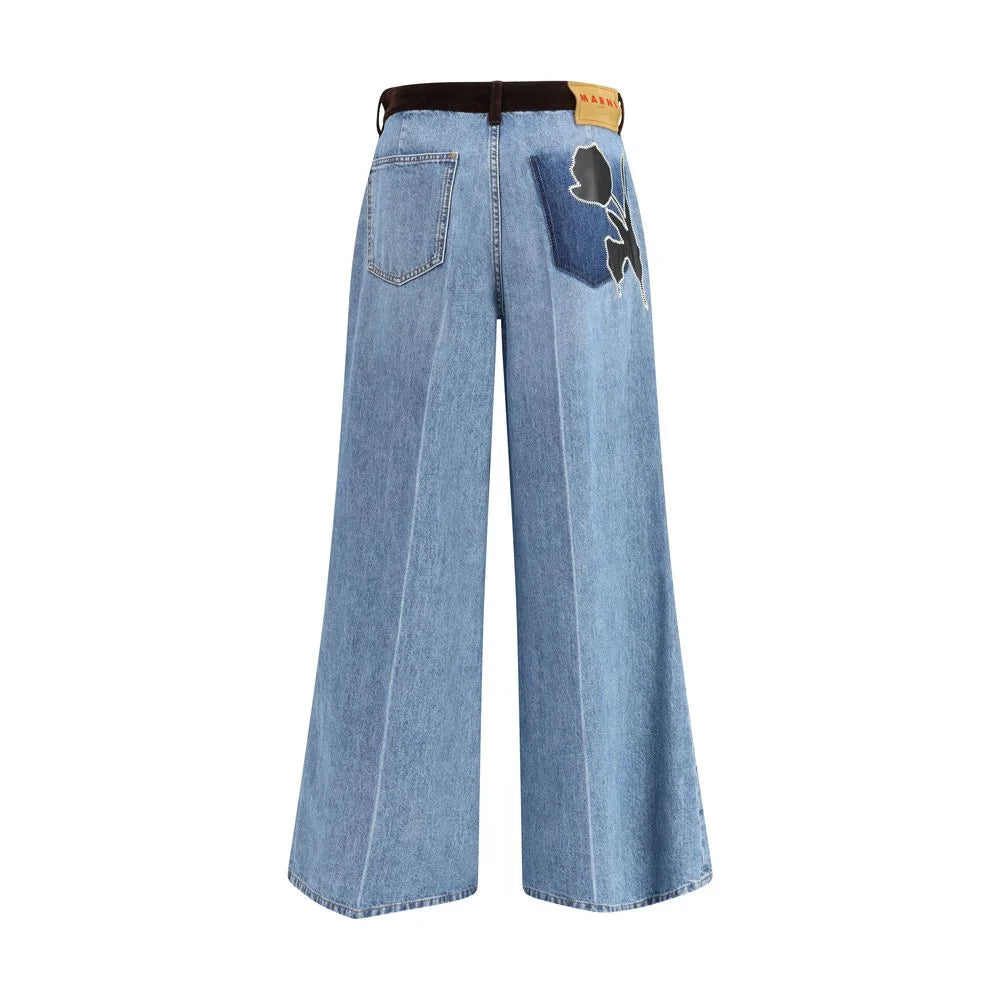 Marni Light Blue Cotton Jeans Denim - IT42 | L