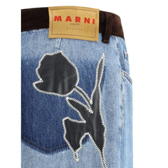 Marni Light Blue Cotton Jeans Denim - IT42 | L