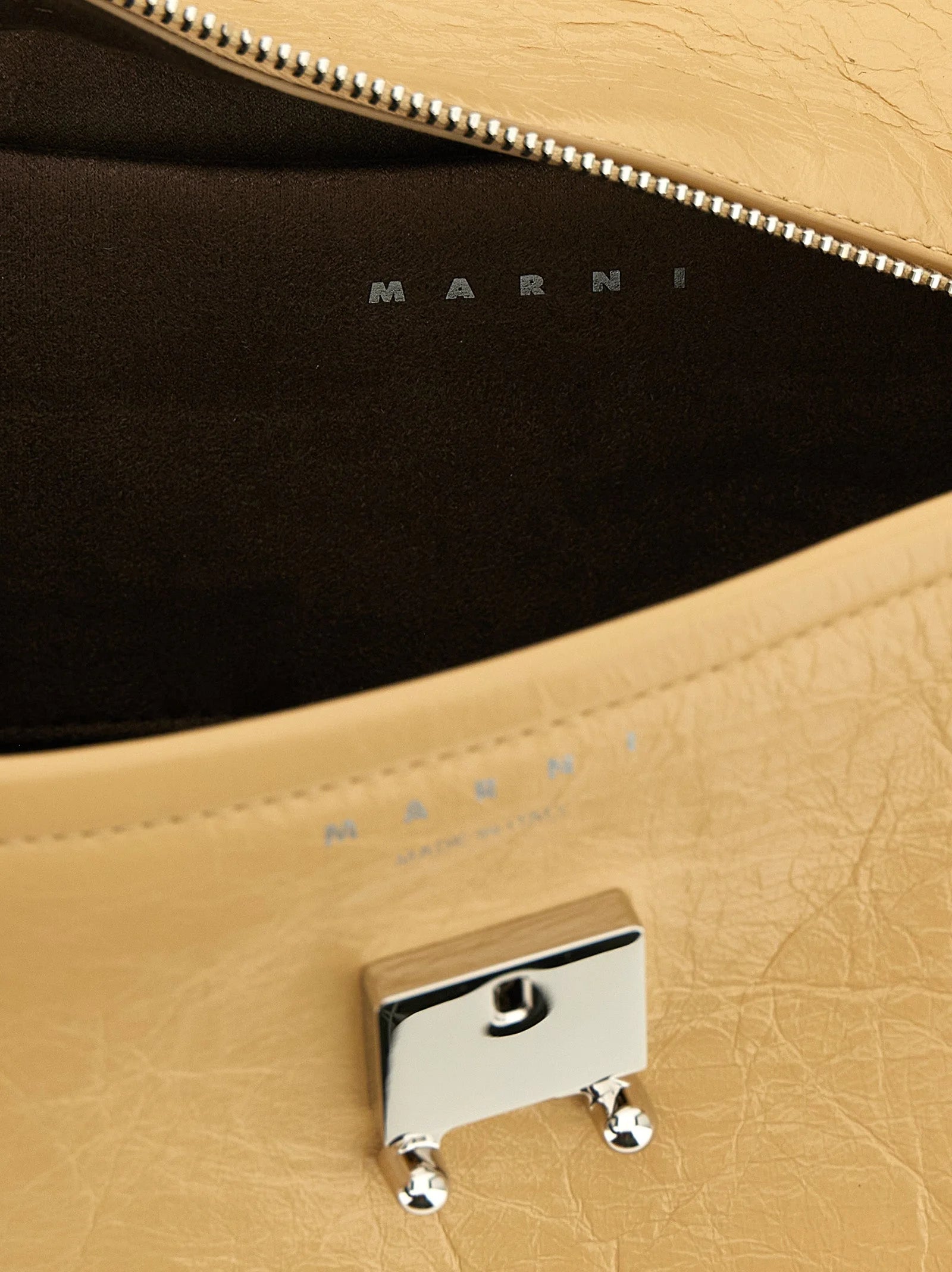 Marni Multicolor Calfskin Shoulder Bag