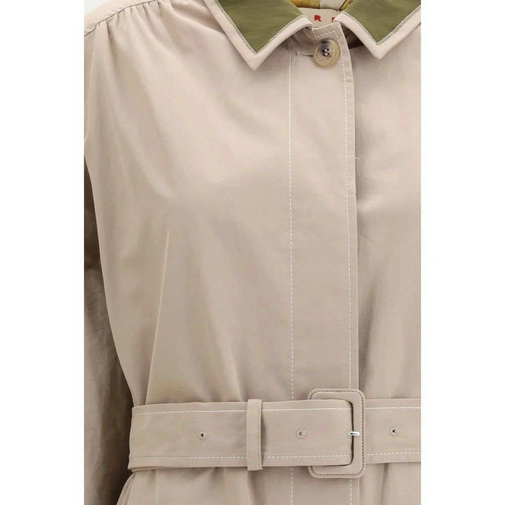 Marni Multicolor Cotton Coat - IT40 | M