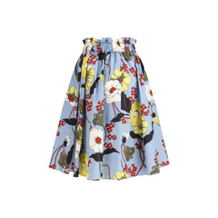 Marni Multicolor Cotton Midi Skirt - IT42 | L