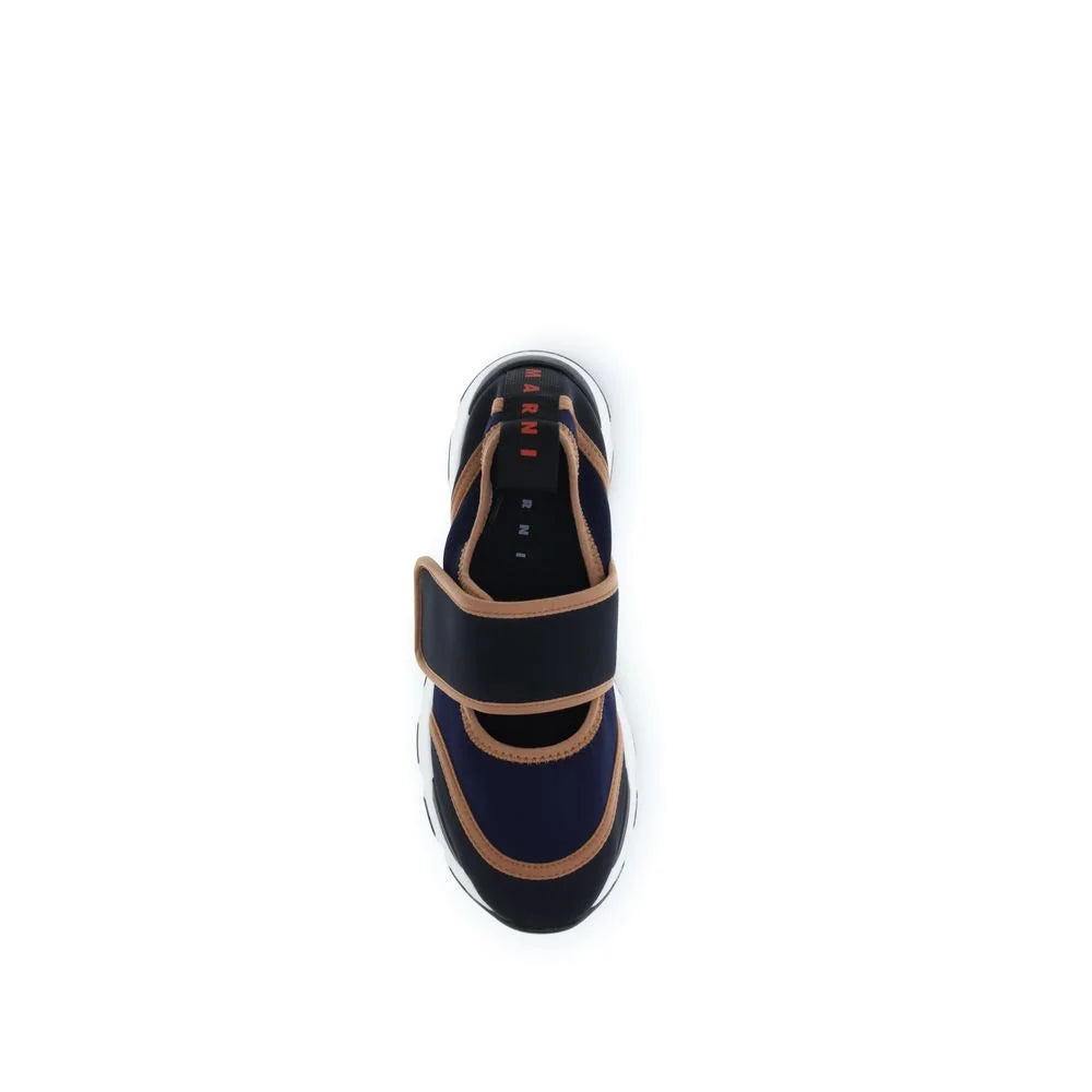 Marni Multicolor Polyamide Athletic Sneakers
