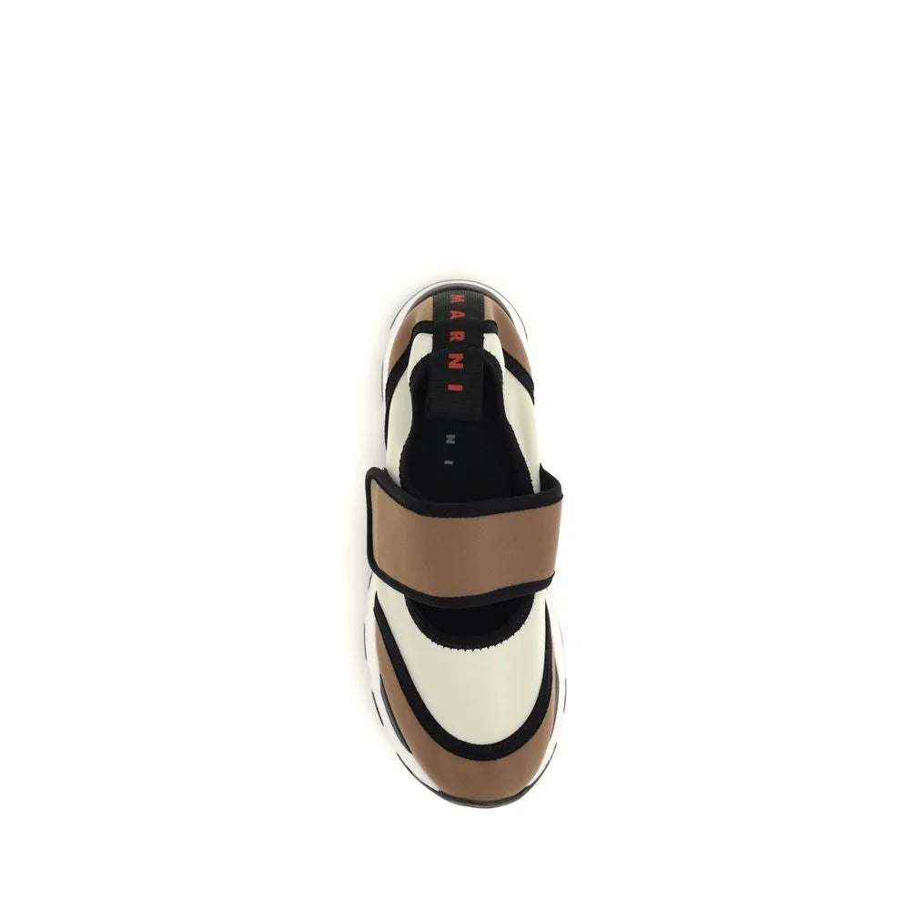 Marni Multicolor Polyamide Athletic Sneakers