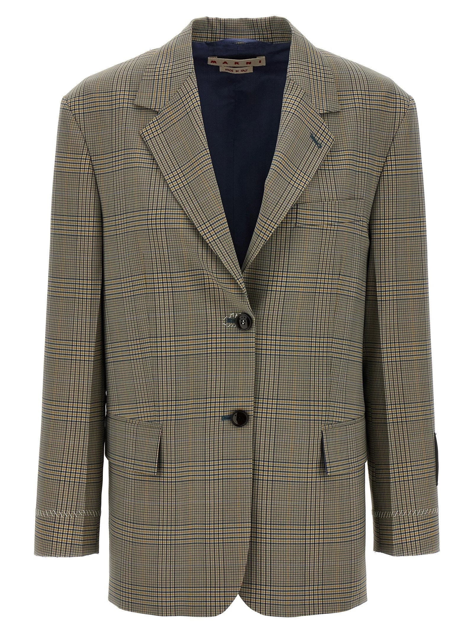 Marni Multicolor Polyester Blazer
