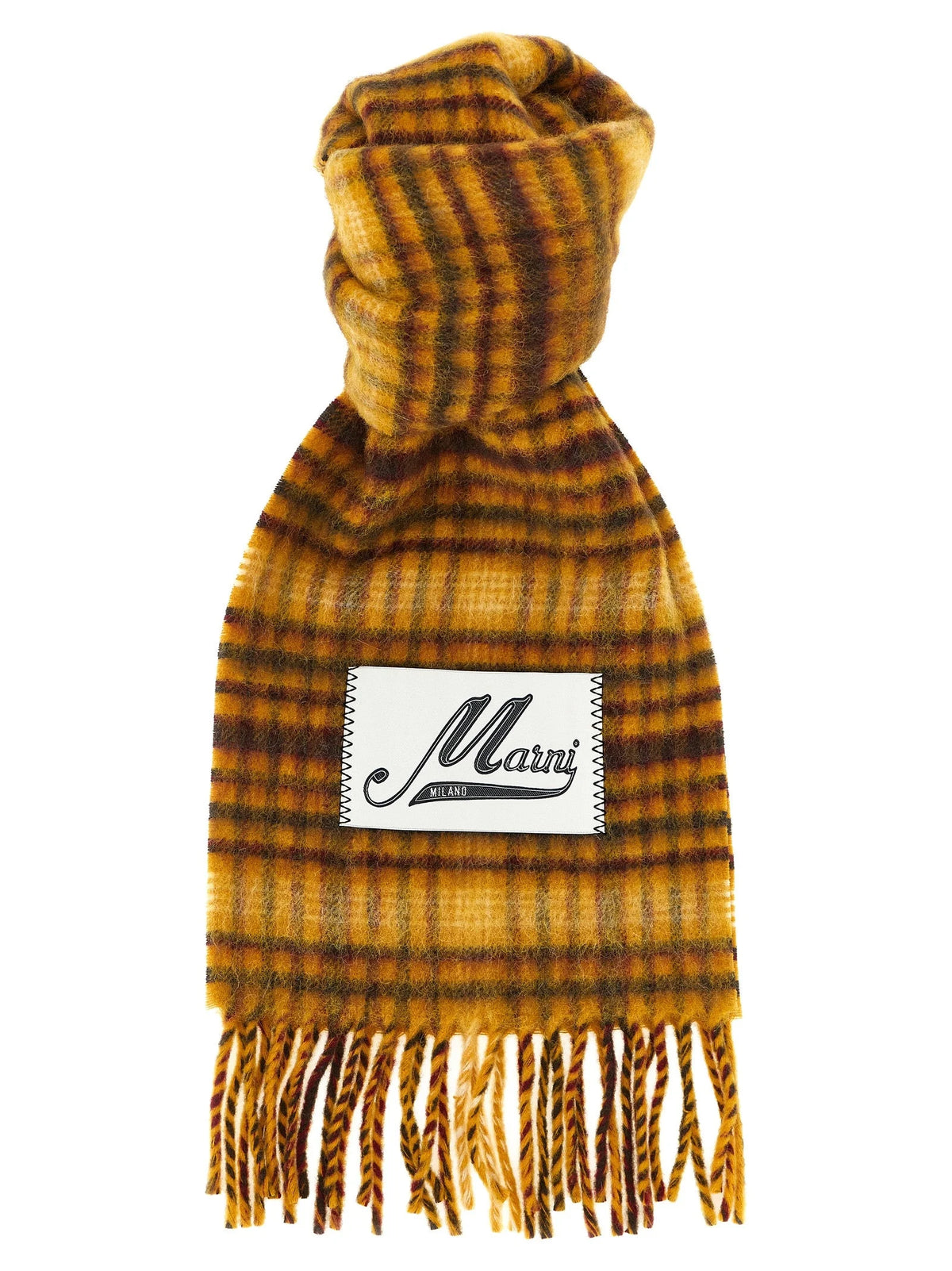 Marni Multicolor Virgin Wool Foulard