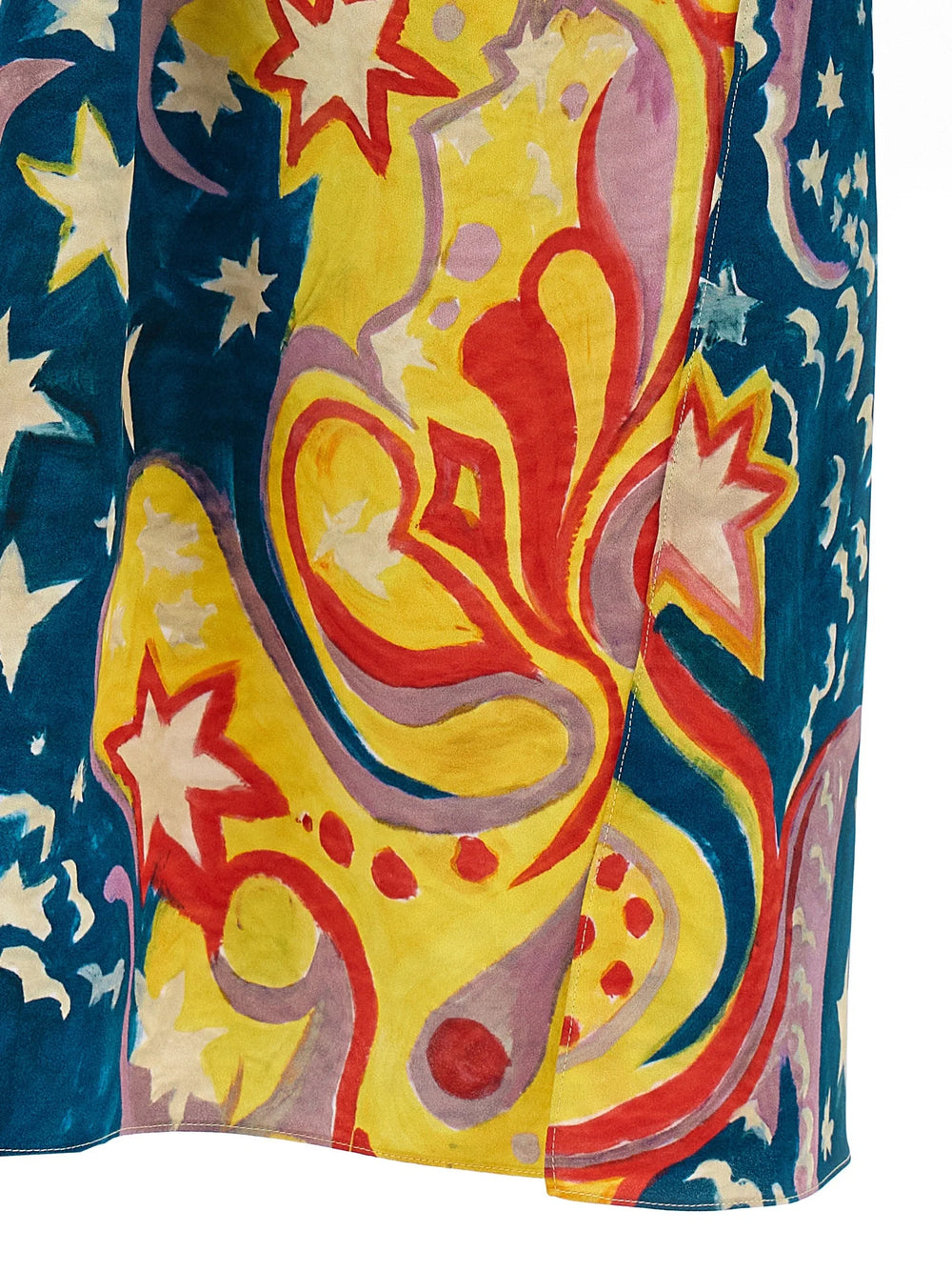 Marni Multicolor Viscose Long Dress - IT40