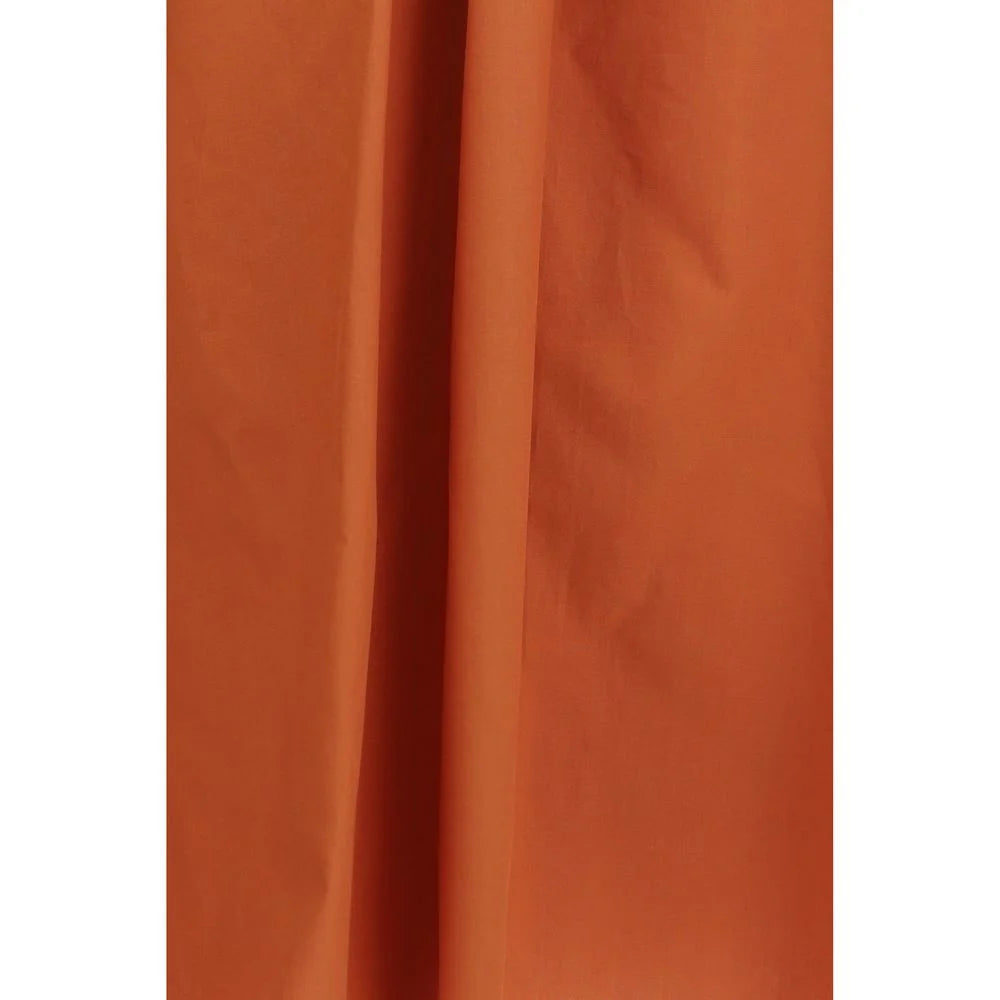 Marni Orange Cotton Blouse