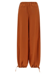 Marni Orange Cotton Casual Pants - IT38