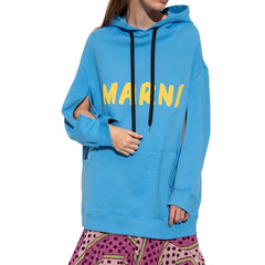 Marni Oversize Hooded Sweatshirt - 40 - Hoodies