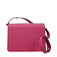 Marni Pink Leather Shoulder Bag
