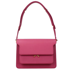 Marni Pink Leather Shoulder Bag