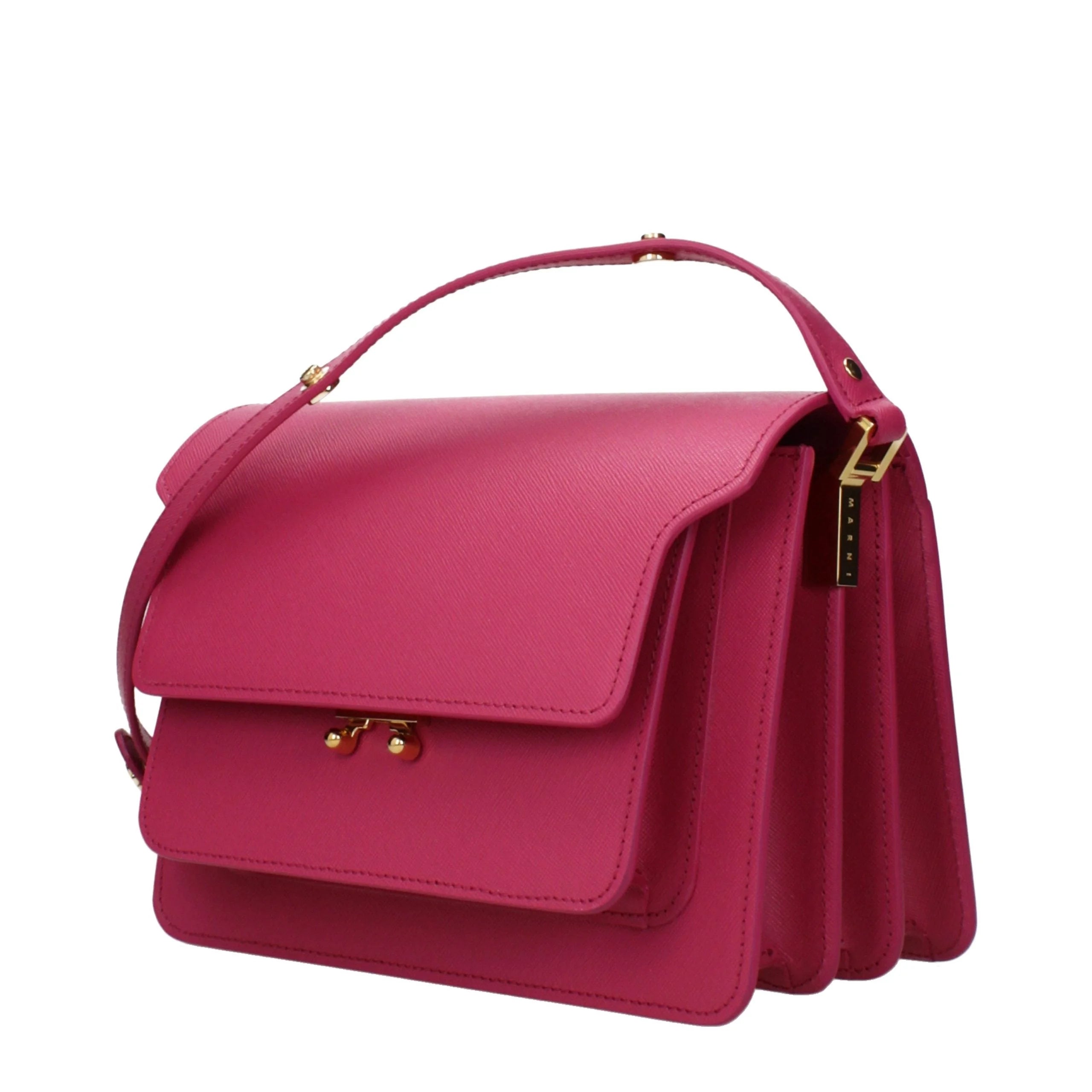 Marni pink bőr válltáska