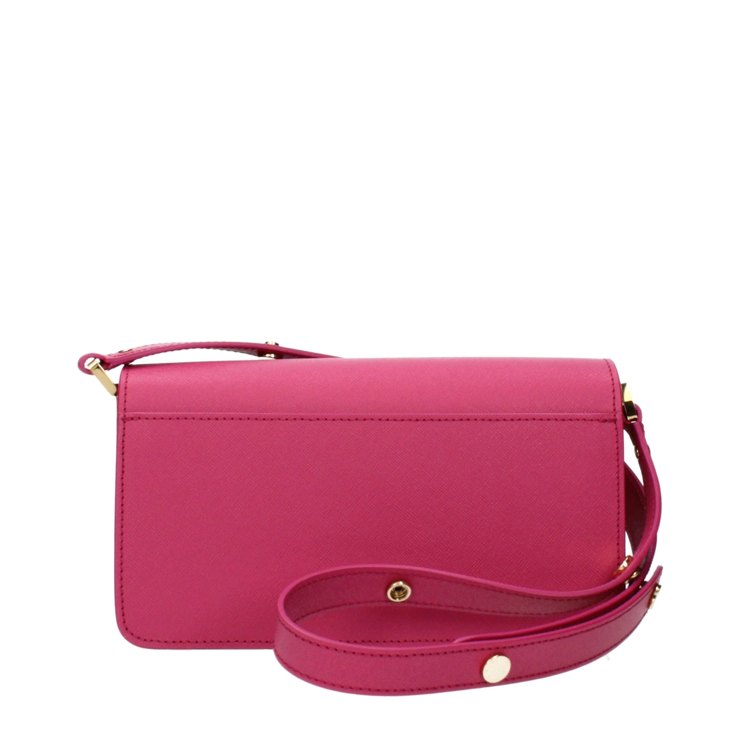 Marni Pink Leather Shoulder Bag