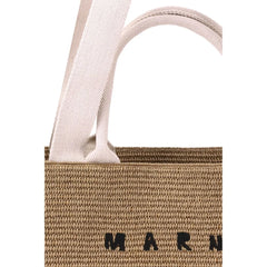 Marni Raffia-effect Tote Bag - Shopper Bags