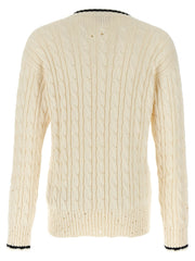 Marni White Cotton Cardigan