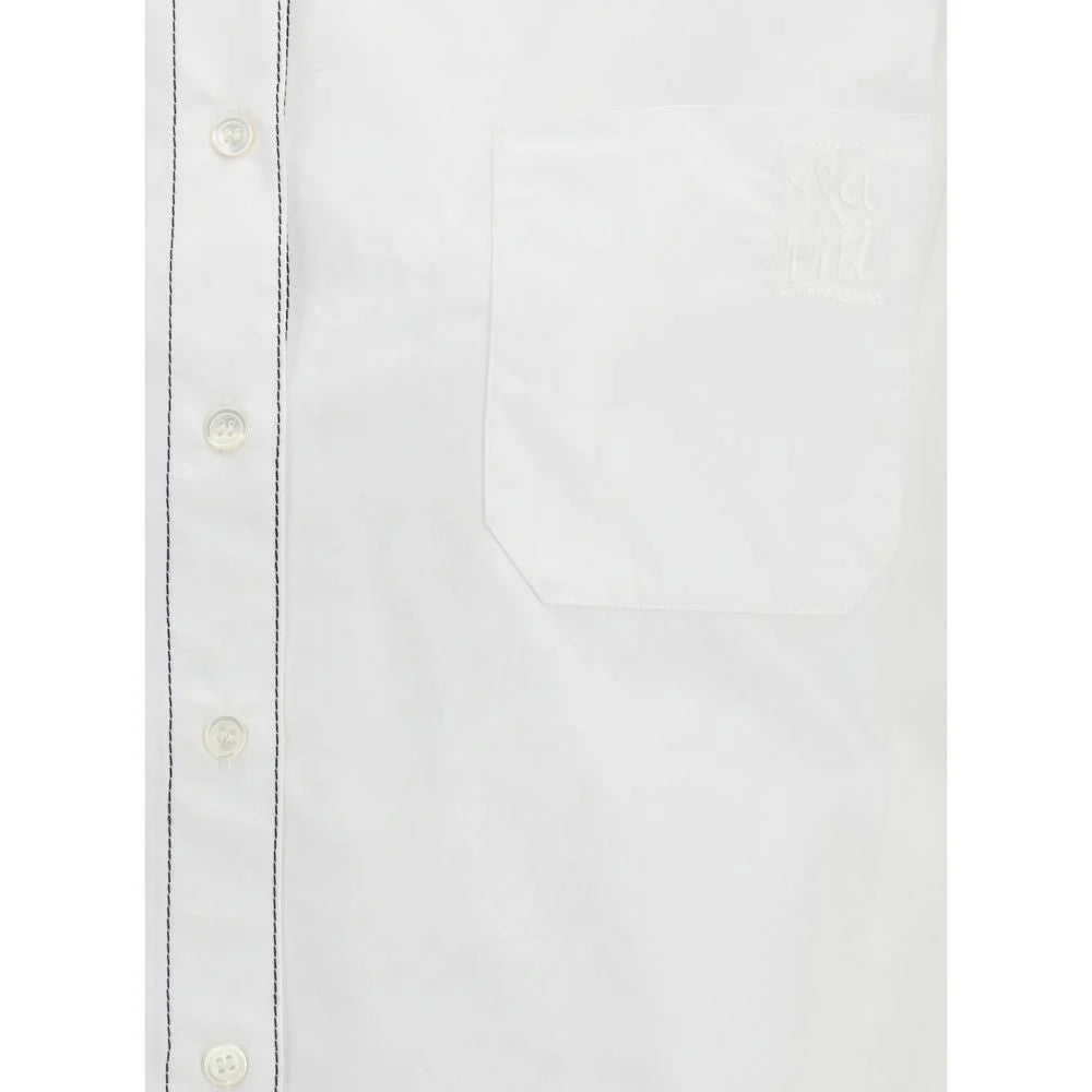 Marni White Cotton Shortsleeve Shirt