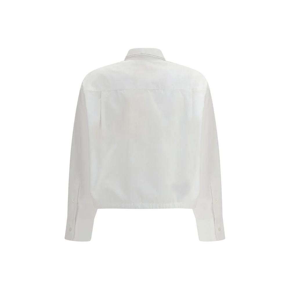 Marni White Cotton Shortsleeve Shirt - IT42 | L