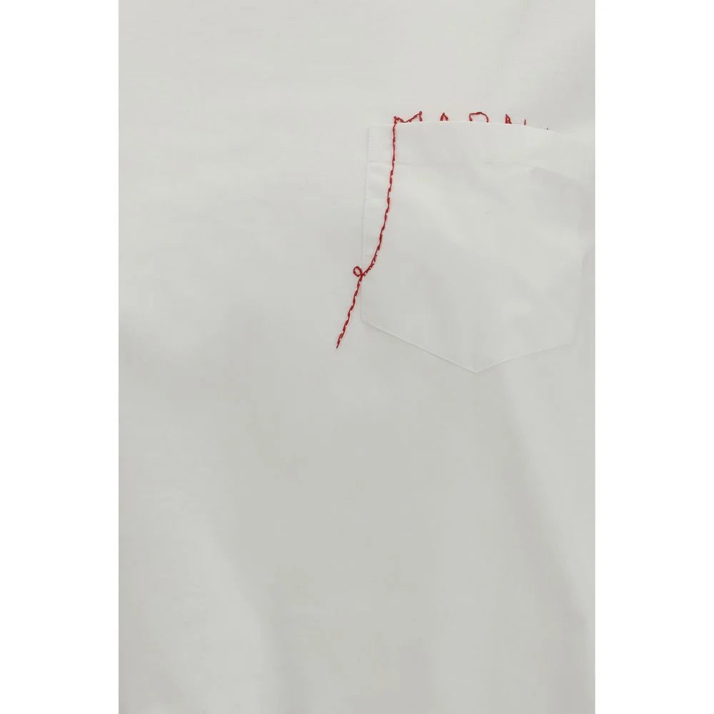 Marni White Cotton T-Shirt