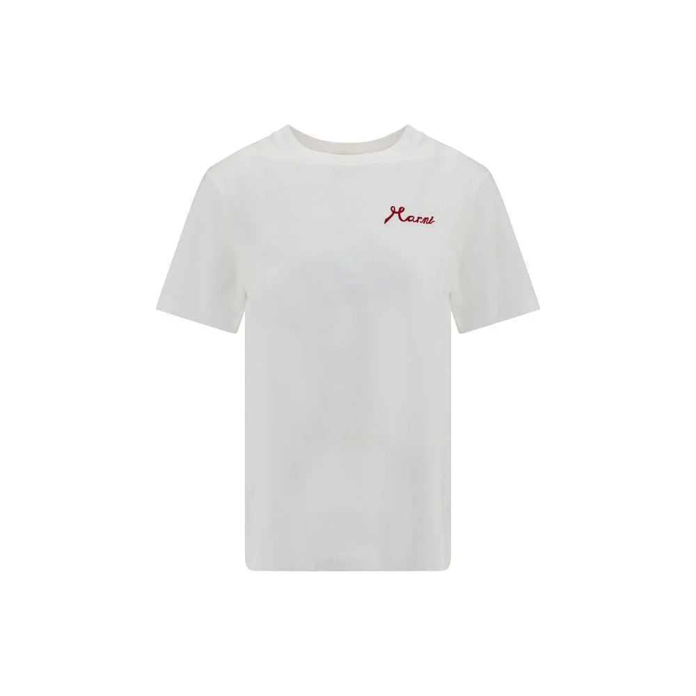 Marni White Cotton T-Shirt
