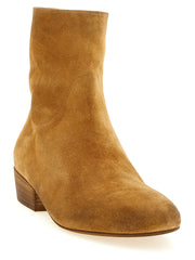 Marsell Beige Calfskin Ankle Boots