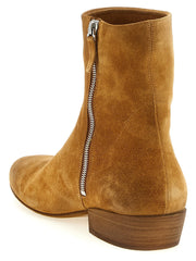 Marsell Beige Calfskin Ankle Boots