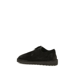 Marsell Black Calf Leather Bos Taurus Oxfords And Derbies