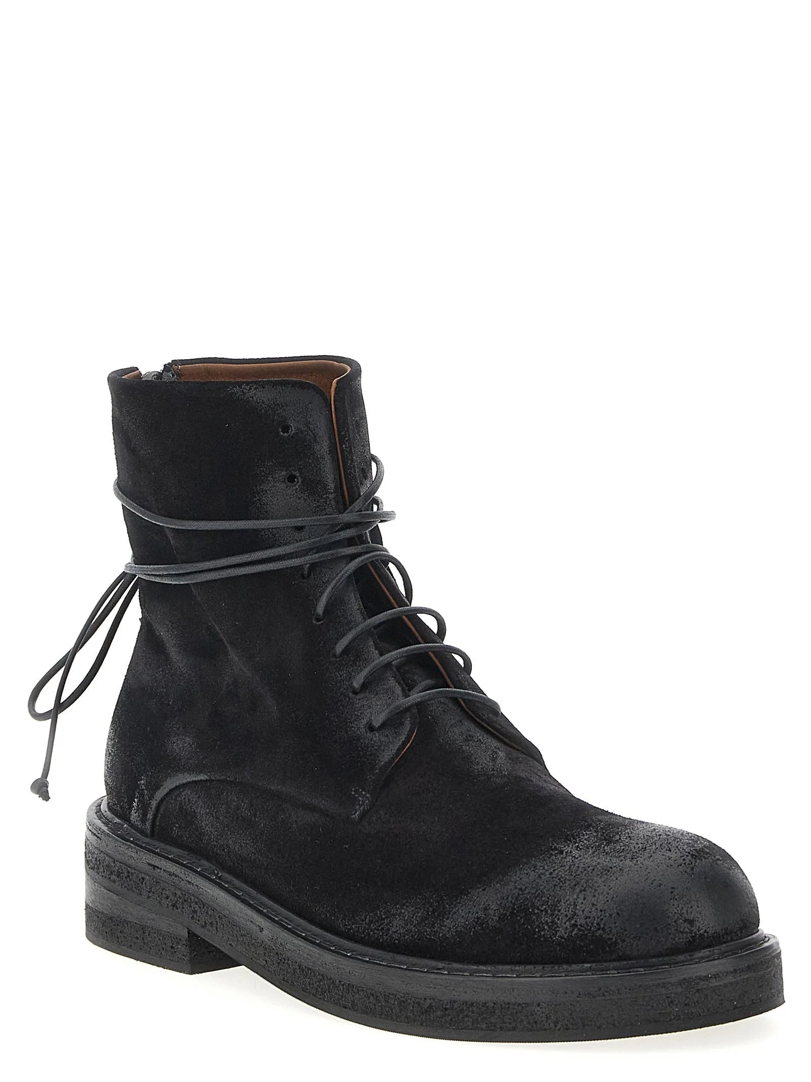 Marsell Black Cotton Chelsea Boots - EU 40 | US 7