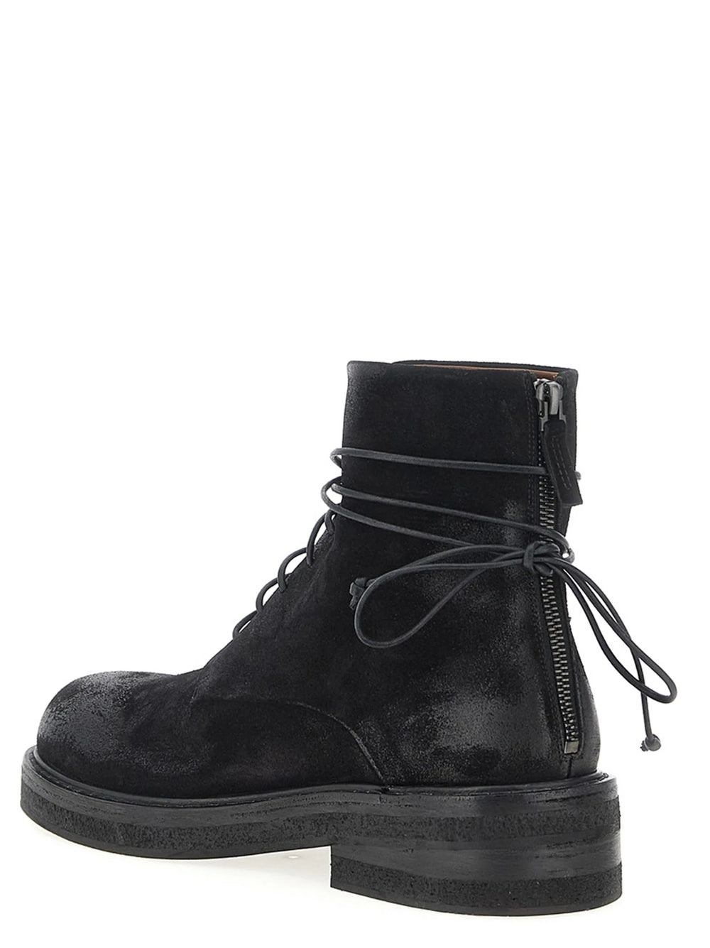 Marsell Black Cotton Chelsea Boots - EU 40 | US 7