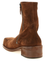 Marsell Brown Calfskin Ankle Boots
