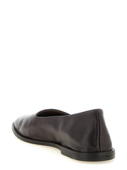 Marsell Brown Calfskin Ballet Flats