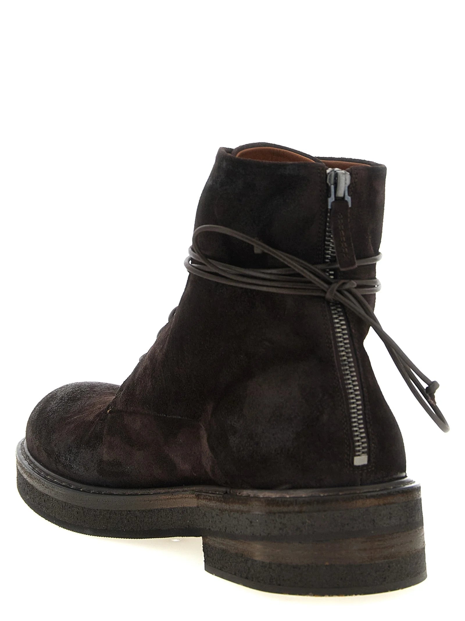 Marsell Brown Calfskin Chelsea Boots