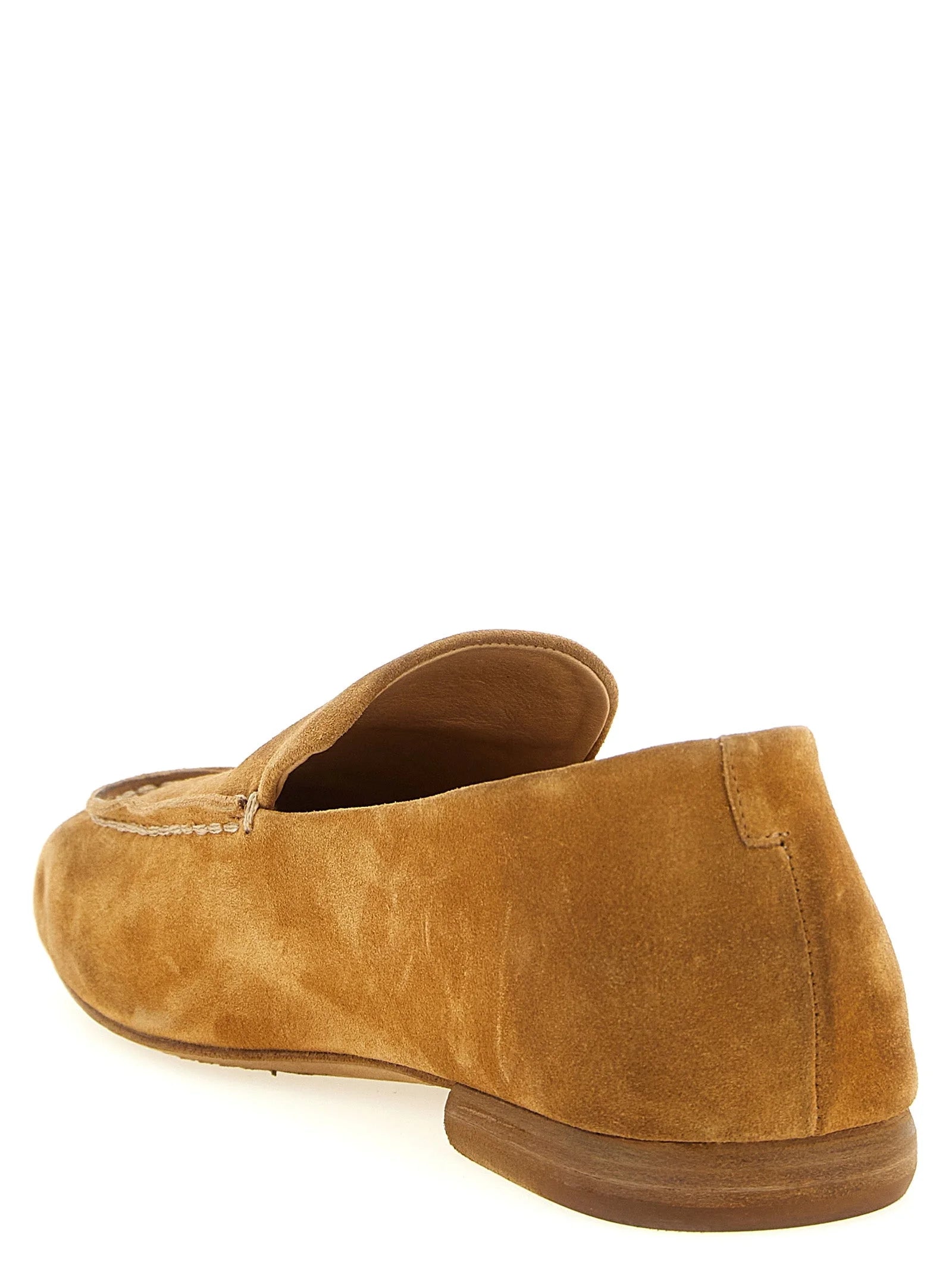 Marsell Brown Calfskin Slip-On Loafers