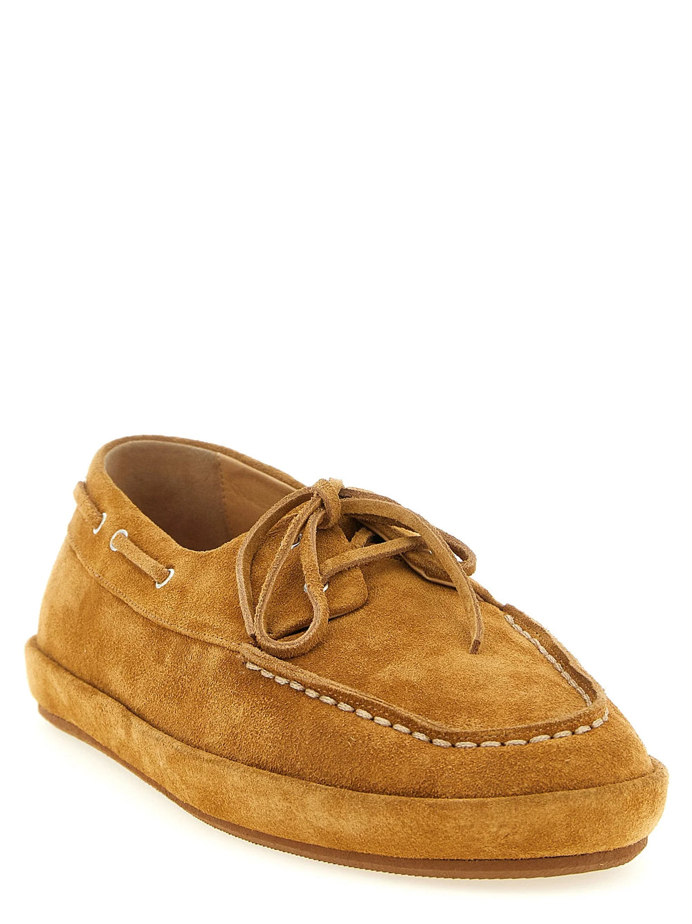 Marsell Brown Calfskin Slip-On Loafers - EU45/US12