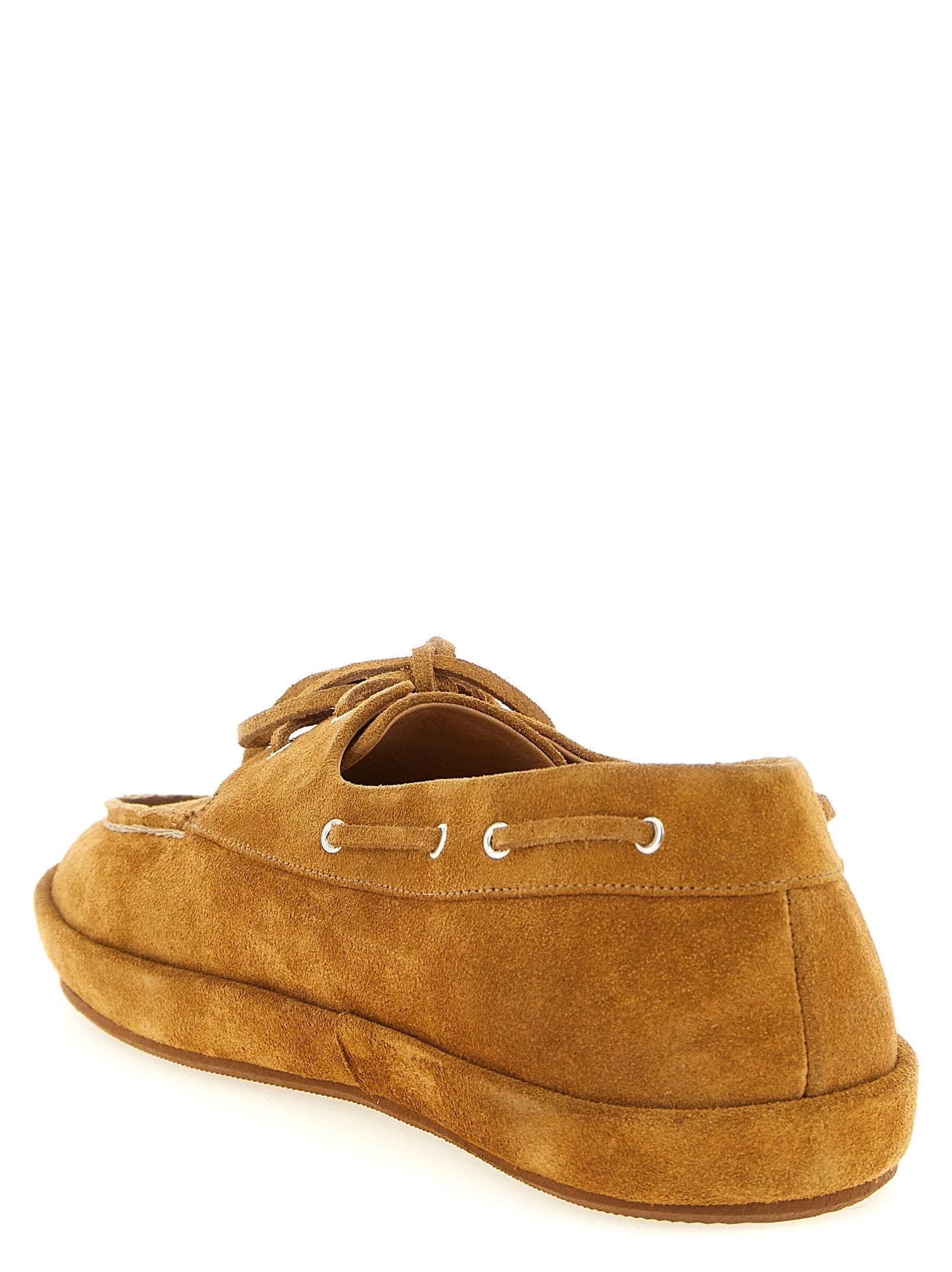 Marsell Brown Calfskin Slip-On Loafers - EU45/US12