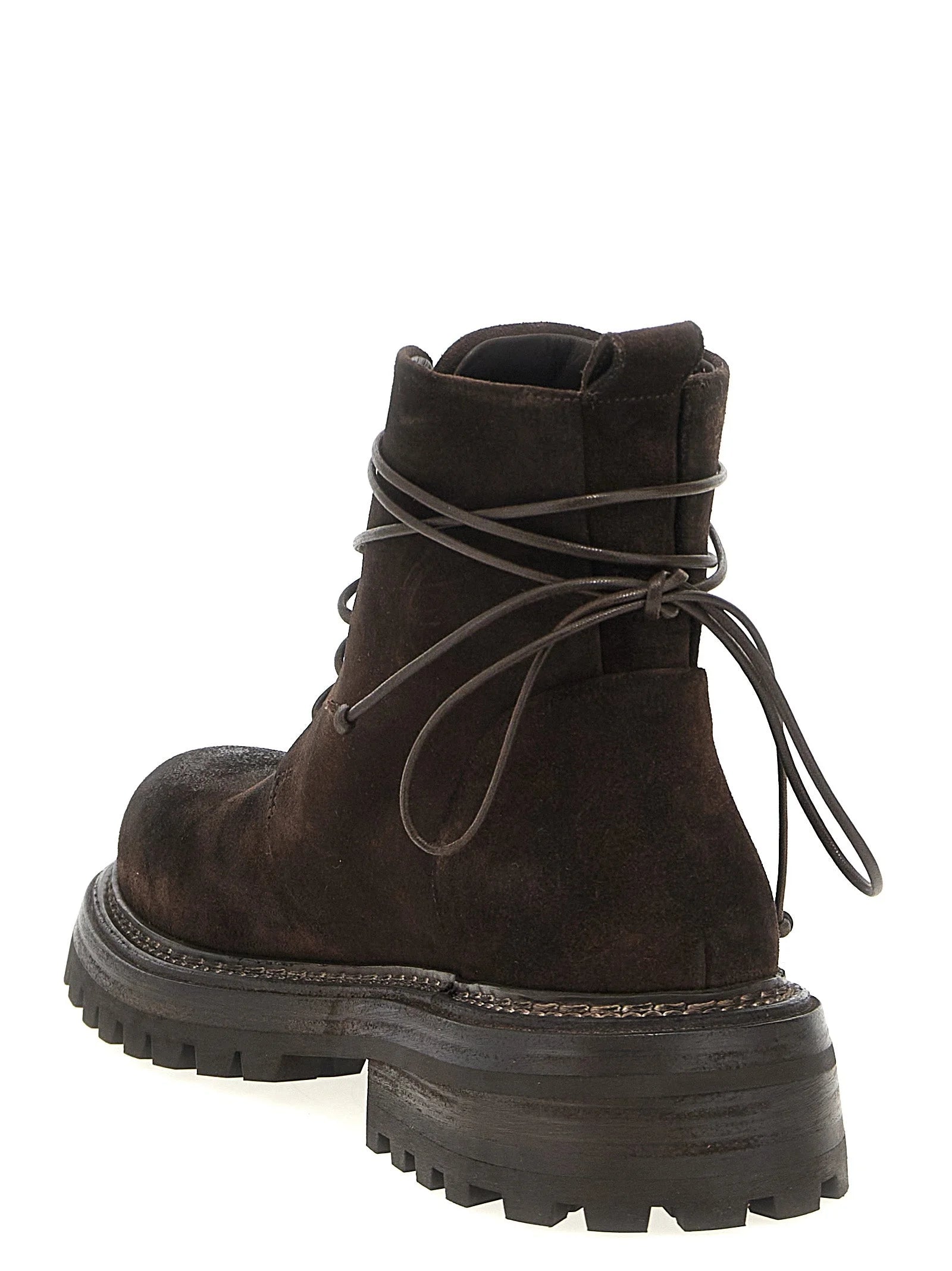 Marsell Brown Cotton Chelsea Boots - EU44/US11