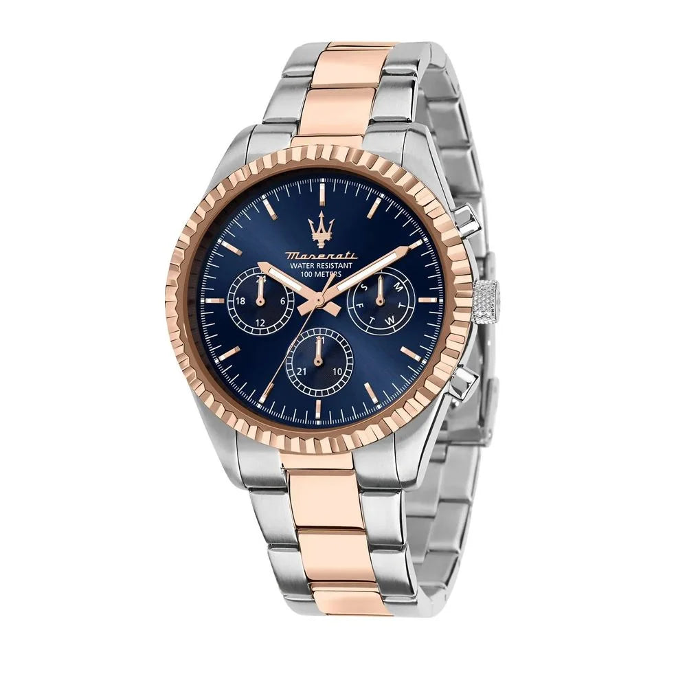 Maserati Multicolor Stainless Steel Dress Watch - Watches