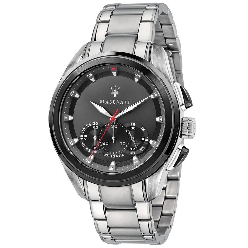 Maserati Silver Stainless Steel Dress Watch