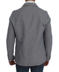 Master Coat Blue Double Breasted Regular Fit Blazer - IT50 | L - Sport Jackets