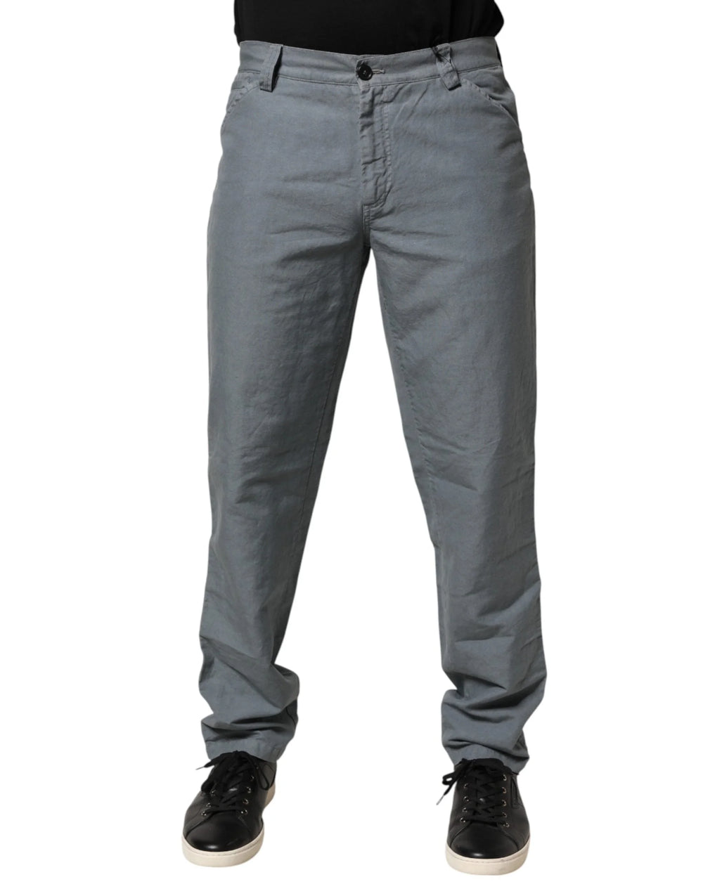 Master Coat Gray Cotton Regular Fit Men Denim Trouser Jeans - IT42 | XS
