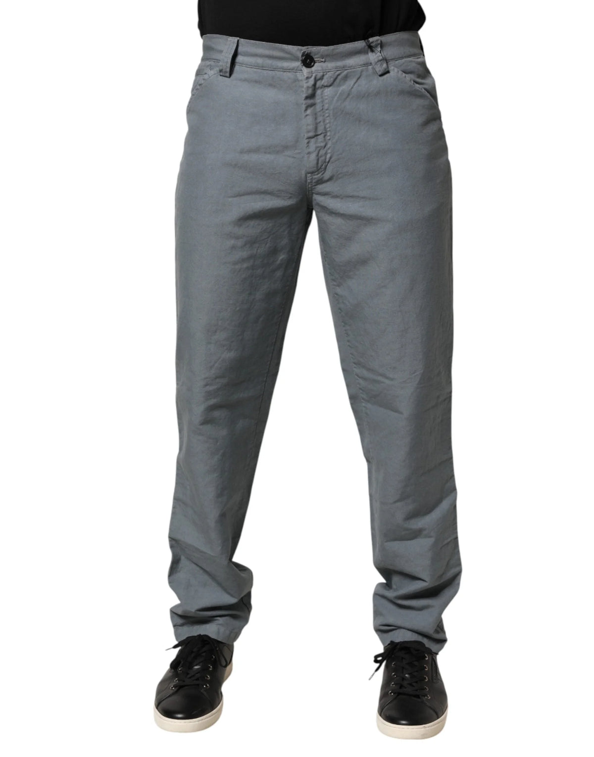 Master Coat Gray Cotton Regular Fit Men Denim Trouser Jeans - IT42 | XS
