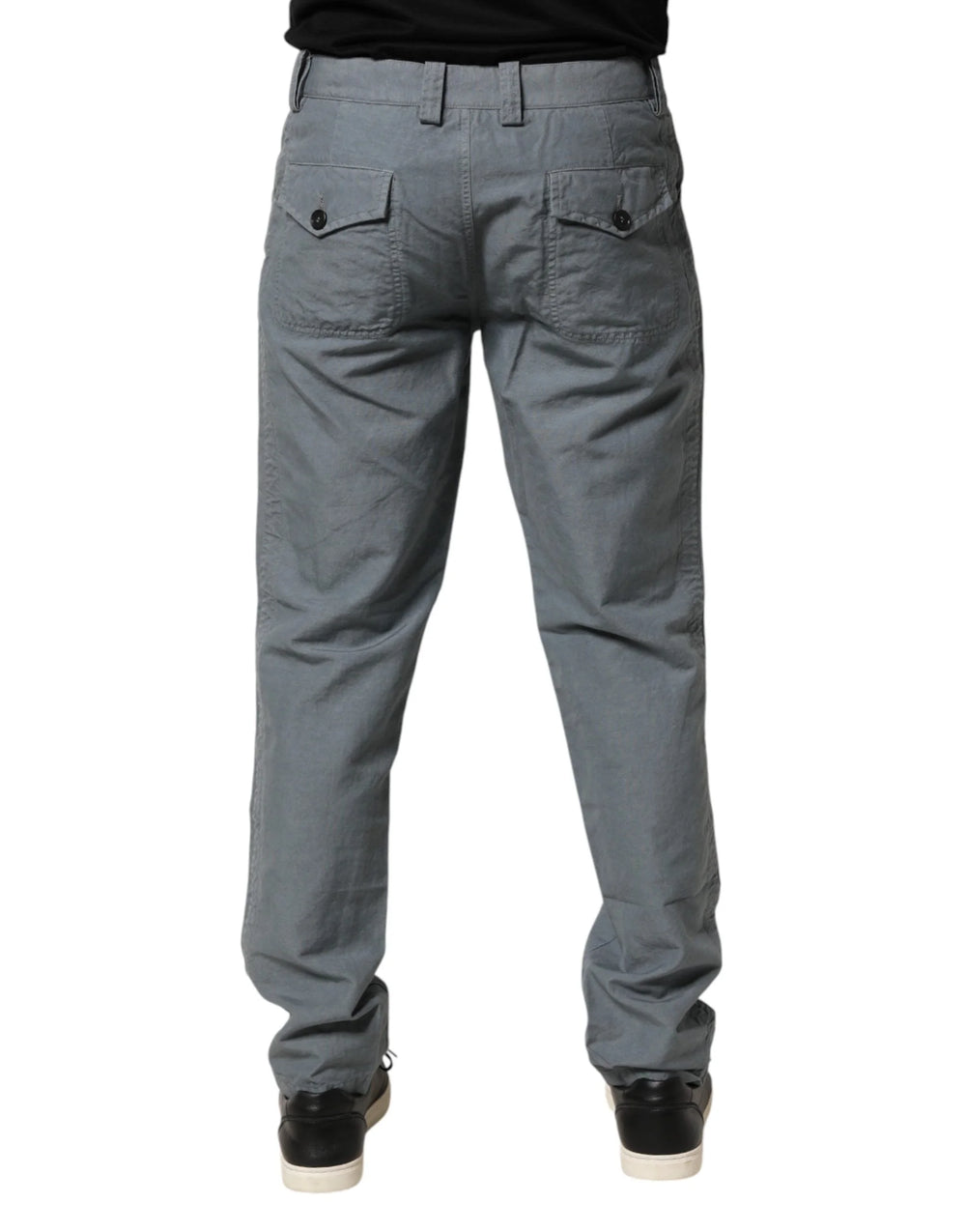 Master Coat Gray Cotton Regular Fit Men Denim Trouser Jeans - IT42 | XS
