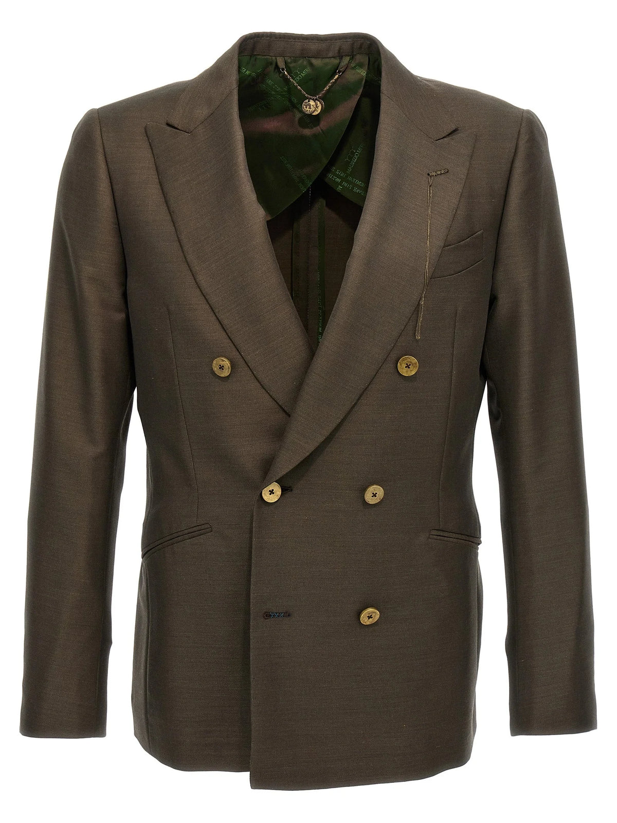 MAURIZIO MIRI Bicolor Wool Blazer