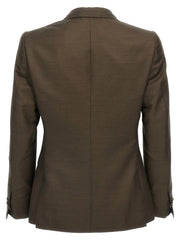 MAURIZIO MIRI Bicolor Wool Blazer
